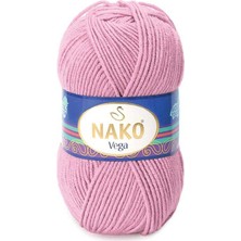 Nako Vega 5 Adet 10707 Lila Rengi El Örgü Ipliği