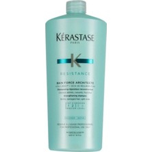 Kerastase Zayıflamış ve Yıpranmış Saçları Resistance Bain Force Architecte Onarıcı Şampuan 1000ML