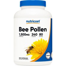 Nutricost Bee Pollen 1,500 Mg 240 Capsules