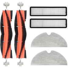 robotyedek Dreame L10 Pro (RLS5L-BL0) Uyumlu Yedek Parça Seti Fırça Filtre Mop-6 Parça