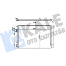 Kale 380200 - Klima Kondenseri Accent Blue 1.4i / Kıa Rıo Iıı Al/al 530×371X16