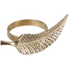 Porland Leaf Altın Peçete Halkası 6'lı