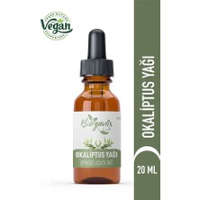 Biorganix Life 20 ml Okaliptus Yağı Soğuk Sıkım Cam Şişe Tüm Cilt Tipleri İçin Alkol İçermeyen