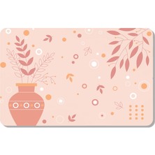 M&H Quality Dijital Baskılı Desenli Dekoratif Dış Kapı Önü ve Iç Mekan Paspası Yıkanabilir Kaymaz Taban