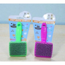 Ikili Ince Fırçalı Kedi ve Köpek Tarağı