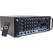 Pazarcan Magicvoice MV-550 2X100 Watt Usb-Sd-Bluetooth- Balans Trafosuz Ses Mixer