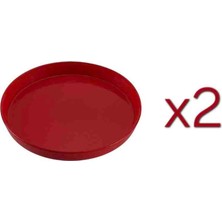 Porland Funky Cam Tabak Kırmızı2'li 16CM