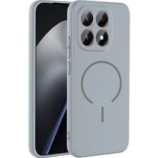 Ottonova 15T Kılıf M-Safe Şarj Özellikli Zore Meta Kapak - Titanyum-Gri