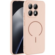 Ottonova 15T Kılıf M-Safe Şarj Özellikli Zore Meta Kapak - Rose Pembe