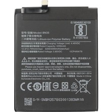 Genos BN35 3200MAH Xiaomi Redmi 5 Uyumlu Batarya (SK521195)