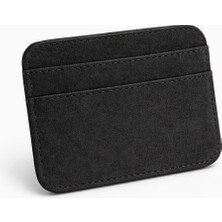 Uccello Süet Kartlık – Ince Yapı – Minimal Günlük Kullanım Cüzdan Kartlık