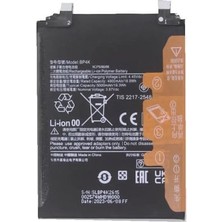 Genos Xiaomi Poco X5 Pro 5g BP4K ile Uyumlu A+ Kalite Pil Batarya