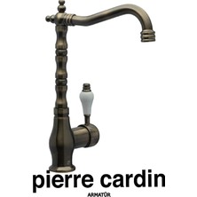 Pierre Cardin Rustik Kuğu Eviye Armatürü Antik