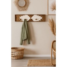 Ahşap Tasarım Antre Giriş Hol Portmanto Duvar Elbise Askılık