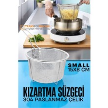 Pazarcan Hsnet Kızartma Süzgeci Patates Kızartma Filtresi 304 Paslanmaz Çelik