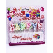 Pazarcan Happy Birthday Renkli Mum