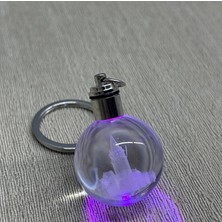 Pazarcan Ledli Galata Kulesi Tasarımı Kristal Anahtarlık ALK3780