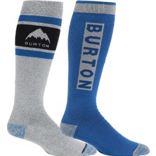 Burton Weekend Midweight Socks (2 Pack) Erkek Gri Kayak Çorabi