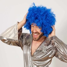 Pazarcan Renk Kıvırcık Afro Bonus Peruk