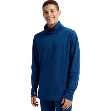 Burton Midweight Base Long Neck Shirt Erkek Mavi Içlik Üst
