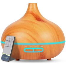 Ototechparca Sonx Aroma Difüzörü Gece Işığı 7 LED Hava Nemlendirici Kumandalı Buhar Makinesi 500 ml