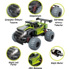 Magicway Şarjlı LED Işıklı Süspansiyon Sistemli Drift Atan Yüksek Hız Yapan Rüzgarlıklı Off Road Arazi Araba