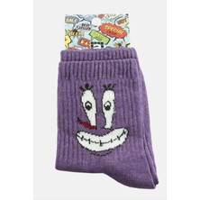 SHC4200 Çzgflm Karakteri Kolej Çorap 8*28