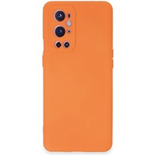 Pazarcan One 9 Kılıf Nano Içi Kadife Silikon - Turuncu