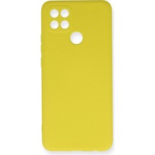 Pazarcan A15 Kılıf Nano Içi Kadife Silikon - Sarı