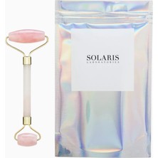Rose-Quartz Yüz Masaj Rulosu Anti-Aging & Serum Destekli