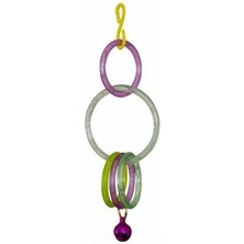 Pazarcan Olimpik Kuş Oyuncak Halka 5 x 14 cm 5 Li