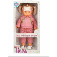 Sunman Tina Sporty Oyuncak Bebek 45 cm (40051) Eşofmanlı Bebek