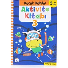 İndigo Çocuk Küçük Dahiler Aktivite Kitabı 3 - 5+ Yaş (Pedagog Onaylı) (2 Adet)