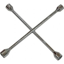 Starseven Dörtlü Bijon Anahtarı Krom Çelik Tam Profesyonel Lokmalı Bijon Tüm Araçlar Içindir