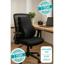 Viscomina Visco Bel Yastığı Sırt Minderi Ortopedik Bel Minderi %100 Visco Destek Minder