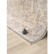 Türkeri Halı Peru Aura Bej Eskitme Halı – Antialerjik & Dayanıklı