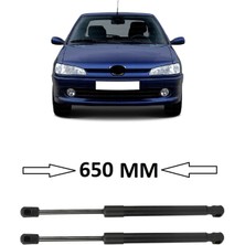 Cme Parts Peugeot 306 Hb&sedan&sw 1992-2002 Uyumlu Sağ+Sol Takım Motor Kaput Amortisörü 2 Adet 650MM 792509
