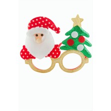 SHC4200 Noel Baba Çam Ağacı Simli Yılbaşı Gözlük