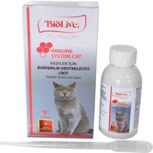 Pazarcan Biolive Immune Cat Kediler Için Bağışıklık Destekleyici Sıvı Vitamin 100ML