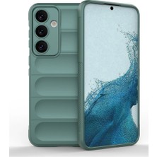 SHC4200 Galaxy S24 Kılıf Optimum Silikon - Koyu Yeşil