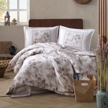 Pazarcan Ranforce Nevresim Takımı Çift Kişilik Semeran V1 Bej