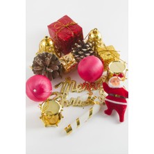 SHC4200 15 Adet Karışık Orta Boy Yılbaşı Ağaç Süsü