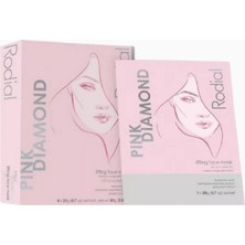 Rodial Pink Diamond Instant Lifting Mask Yüz Şekillendirici Aydınlatıcı Maske 4’lü