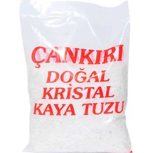 Pazarcan Yemeklik Doğal Kristal Kaya Tuzu Granül Çakıl Çankırı Beyaz 1000 gr