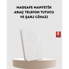 Pazarcan 5000MAH Manyetik – Iphone Serisi Için Taşınabilir Kablosuz Şarj Cihazı