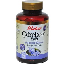 Pazarcan Çörek Otu Yağı 1380 Mg Yumuşak 80 Kapsül