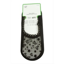 SHC4200 Kalp Dantel Babet Çorap