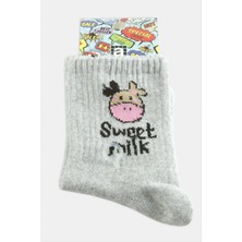 SHC4200 Inek Kolej Çorap 8*28