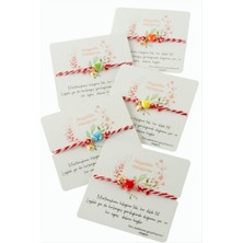 SHC4200 Kalp Cam Boncuk Marteniçka Ip Bileklik