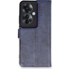 SHC4200 Reno 11F Kılıf S Kapaklı Kılıf - Lacivert